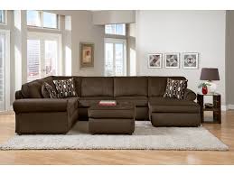 Monarch Chocolate 3 Pc Sectional Value City Furniture City Living Room City Furniture