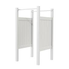 Freedom White Outdoor Shower 73040907 In 2020 Outdoor Shower Enclosure Outdoor Shower Kits Shower Enclosure