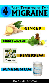 4 Best Natural Treatment For Migraine Healthrelieve Migraine Home Remedies Migraines Remedies Natural Headache Remedies