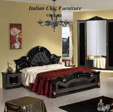 Stella Black Gold Bedroom Set With 4 Door Wardrobe From Italian Chic Furniture Uk Made In Italy Gold Bedroom Black Gold Bedroom White Bedroom Decor