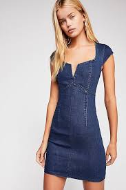 Lia Denim Bodycon Dress Denim Bodycon Dress Denim Outfit For Women Bodycon Dress