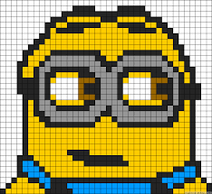 A60283 Friendship Bracelets Net Minion Pattern Alpha Patterns Melty Bead Patterns