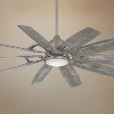 Ceiling Fans 65 Minka Aire Barn Smart Fan Nickel Led Ceiling In 2020 Led Ceiling Fan Ceiling Fan Windmill Ceiling Fan