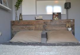 Tete De Lit Avec Etageres Tete De Lit Design Lit En Palette Tete De Lit Maison