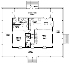 654064 One And A Half Story 3 Bedroom 2 5 Bath Florida Style House Plan House Plans Floo Country Style House Plans One Bedroom House Country House Plans
