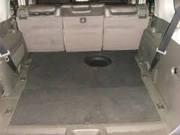 Pathfinder False Floor And Subwoofer Car Audio Installation Car Audio Subwoofer