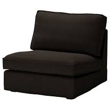 Ikea Kivik 1 One Seat Section Sofa Cover Teno Black Wool Slipcover 602 263 03 Furniture Slipcovers Slipcovers Ikea Kivik