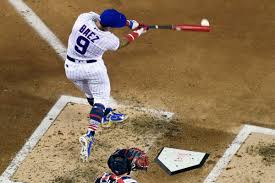 Javier Baez At The 2018 Home Run Derby Cubs Baseball Chicago Cubs History Chicago Cubs Baseball