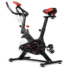 Gymax Exercise Cycling Bike Indoor Fitness Stationary Bicycle For Home Floor Gym Workout Heart Pulse Cardio Train In 2020 Biking Workout Cycling Workout Indoor Workout