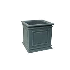 Algreen Covington 20 In Charcoalstone Self Watering Planter 88305 Self Watering Planter Self Watering Planters