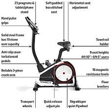Marcy Onyx B80 Upright Exercise Bike With Tablet Phone Holder Biking Workout Upright Exercise Bike Exercise Bikes