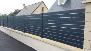 Cloture Beton Lisses Ajourees Gris Anthracite A2p Tuquet Oise Cloture Maison Cloture Aluminium Cloture Jardin Pvc