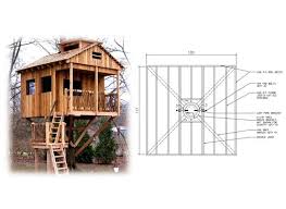 10 Square Treehouse Plan Standard Treehouse Plans Attachment Hardware Tree House Plans Tree House Designs Building A Treehouse