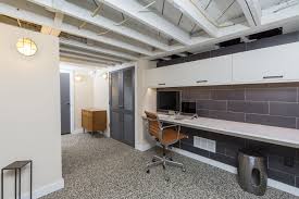 Grandview Heights Basement Remodel This Space Was Challenged By Low Ceilings Uneven Concrete Flo Basement Remodeling Basement Remodeling Plans Cheap Remodel