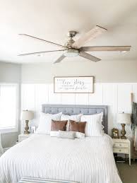 Simple Master Bedroom Update Ceiling Fan Installation In 2020 Bedroom Fan Master Bedroom Lighting Master Bedroom Update