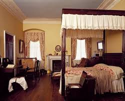 Bedroom At Arlington House Robert E Lee S House At Arlington Cemetery Arlington Virginia Arlington House Georgian Interiors Antebellum Homes