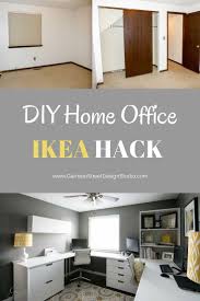 A Real Home Office Garrison Street Design Studio Home Office Layouts Ikea Home Office Office Design Diy