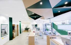 10 Branches Designed To Wow The Digital Banking Consumer Corporate Interior Design Bank Interior Design Retail Space Design