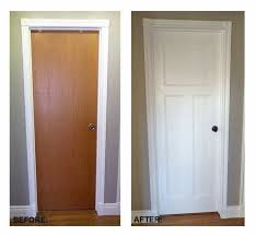 Turn Plain Door Into Craftsman Style Two Panel Door Replacing Interior Doors Diy Home Improvement Home Diy