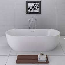 Baignoire Ilot Aspen Acrylique Monobloc Baignoire Idees Baignoire Baignoire Sur Pied