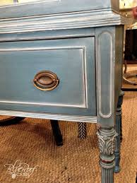 White Wax On Painted Furniture Paint Furniture Painted Furniture Blue Chalk Paint