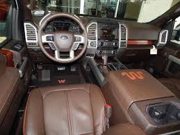 Interior View Of The 2015 Ford F150 King Ranch Supercrew 4x4 Fordkingranch Ford King Ranch Truck Accessories Ford Ford