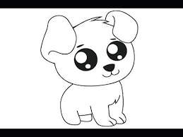 Dessin Mignon Facile Dessin De Chien Dessin Chien Facile Dessin Chien