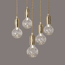 Clear Crystal Crystal Pendant Lighting Pendant Chandelier Ceiling Lights