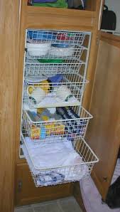 Pin By Ruth Newquist On Camping Camping Storage Camper Storage Van Storage