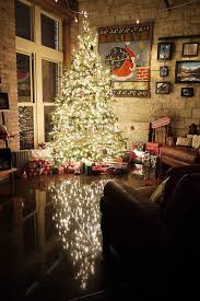 Tree Reflection On A Gorgeous Floor I Want To Sit By This And Stare At It While I Drink Hot Pe Christmas Tree Decorations Christmas Tree Beautiful Christmas