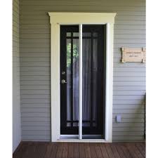 Seasonguard 40 In X 81 5 In White Retractable Screen Door K 381517 The Home Depot In 2020 Retractable Screen Door Retractable Screen Wooden Screen Door