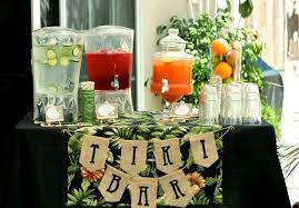 Hawaiian Luau Bridal Wedding Shower Party Ideas Photo 17 Of 25 Luau Bridal Shower Hawaiian Bridal Shower Bridal Shower Theme