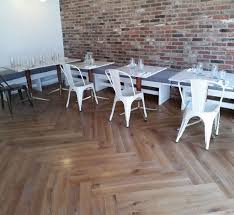 The Vandal Live Sawn Herringbone Unfinished Hardwood Flooring Limestone Flooring White Oak