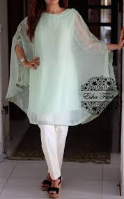 Pakistani Cape Dress Pakistani Cape Dresses Casual Summer Dresses Fashion Dresses