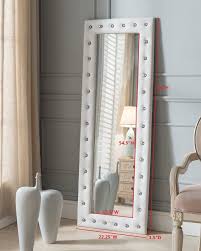 Tufted Full Length Mirror Floor Mirror Full Length Floor Mirror Furniture