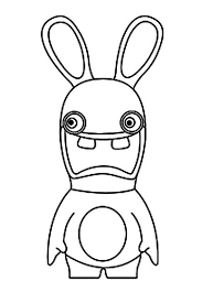10 Aimable Coloriage Lapin Cretin Pics Coloriage Lapin Lapin Cretin Dessin Coloriage