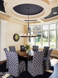 2014客厅吊顶装修效果图风景更好 365地产家居网 Dining Room Ceiling Dining Room Design Coffered Ceiling Dining Room