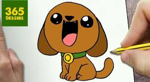 Chien Kawaii Dessin Kawaii Coloriage Kawaii Dessin De Chien