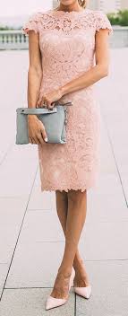 Blush Wedding Colors Dusty Rose Pastels Pink Wedding Blush Lace Pencil Dress Lace Pink Dress Lace Dress Fashion