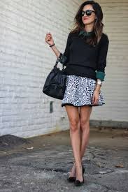 Stylish Ways To Wear A Skater Skirt Fashion Skirt Outfits Celebrity Fashion Looks