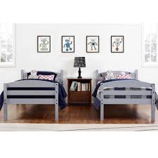 Better Homes And Gardens Leighton Twin Over Twin Wood Bunk Bed Multiple Finishes Walmart C Wood Bunk Beds Contemporary Bedroom Design Kids Bedroom Furniture