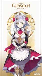 Genshin Impact Details Noelle Gematsu In 2020 Anime Anime Art Wallpaper Space