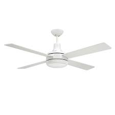 Quantum Ceiling By Troposair Fans Pure White Finish With Optional Light Included Ceiling Fan With Light White Ceiling Fan Modern Ceiling Fan