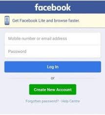 Are You Using A Small Phone That Has Little Or Not Enough Memory To Accommodate The Normal Facebook A In 2020 Facebook Lite Login Latest Facebook Social Media Facebook