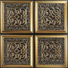 Lover S Knot Faux Tin Ceiling Tile Glue Up 24 In X 24 In 231 With Images Faux Tin Ceiling Tin Ceiling Tiles Tin Ceiling