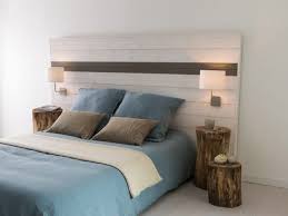20 Idees Pour Une Tete De Lit Originale Tete De Lit En Lambris Idee Deco Tete De Lit Tete De Lit Maison