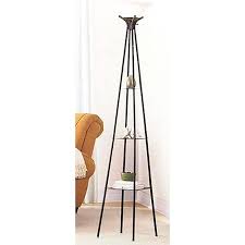 Mainstays Etagere Floor Lamp Walmart Com Floor Lamp With Shelves Decorative Floor Lamps Floor Lamp