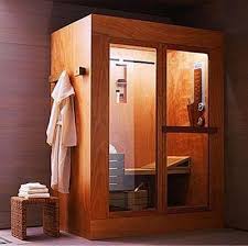 5 Compact Home Saunas Sauna Design Shower Cabin Sauna Diy