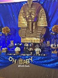Egyptian Theme Baby Shower Party Ideas Photo 3 Of 9 Royalty Baby Shower Egyptian Party Baby Shower