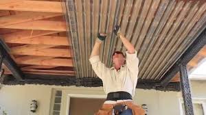 What Is Rib Lath Why Use Rib Lath Fastening Rib Lath Under Deck Ceiling Diy Deck Under Decks